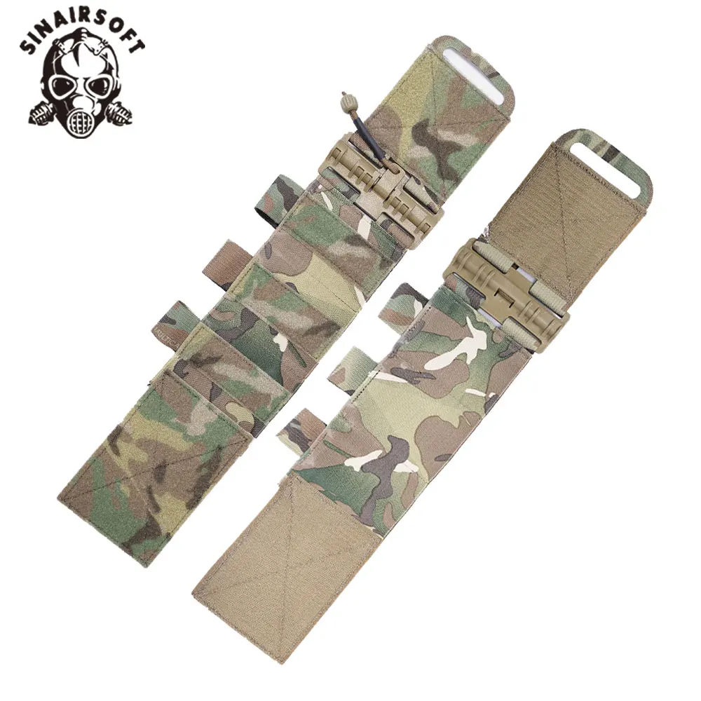 

Tactical Universal Removal Buckle Set FCSK Molle System Vest Quick Release Set Elastic Cummerbun Waist Cover Vest Gear