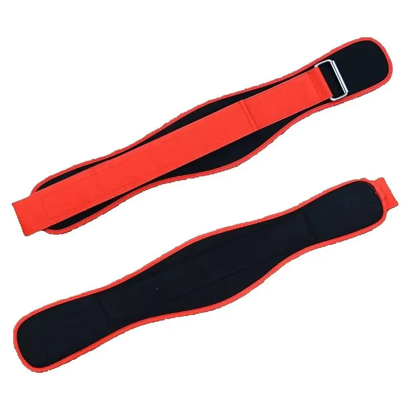 EVA Weightlifting Belt for Fitness,Self-Locking Buckle Nylon Deep Hard Pull Waist Belts for Powerlifting,Strength Training