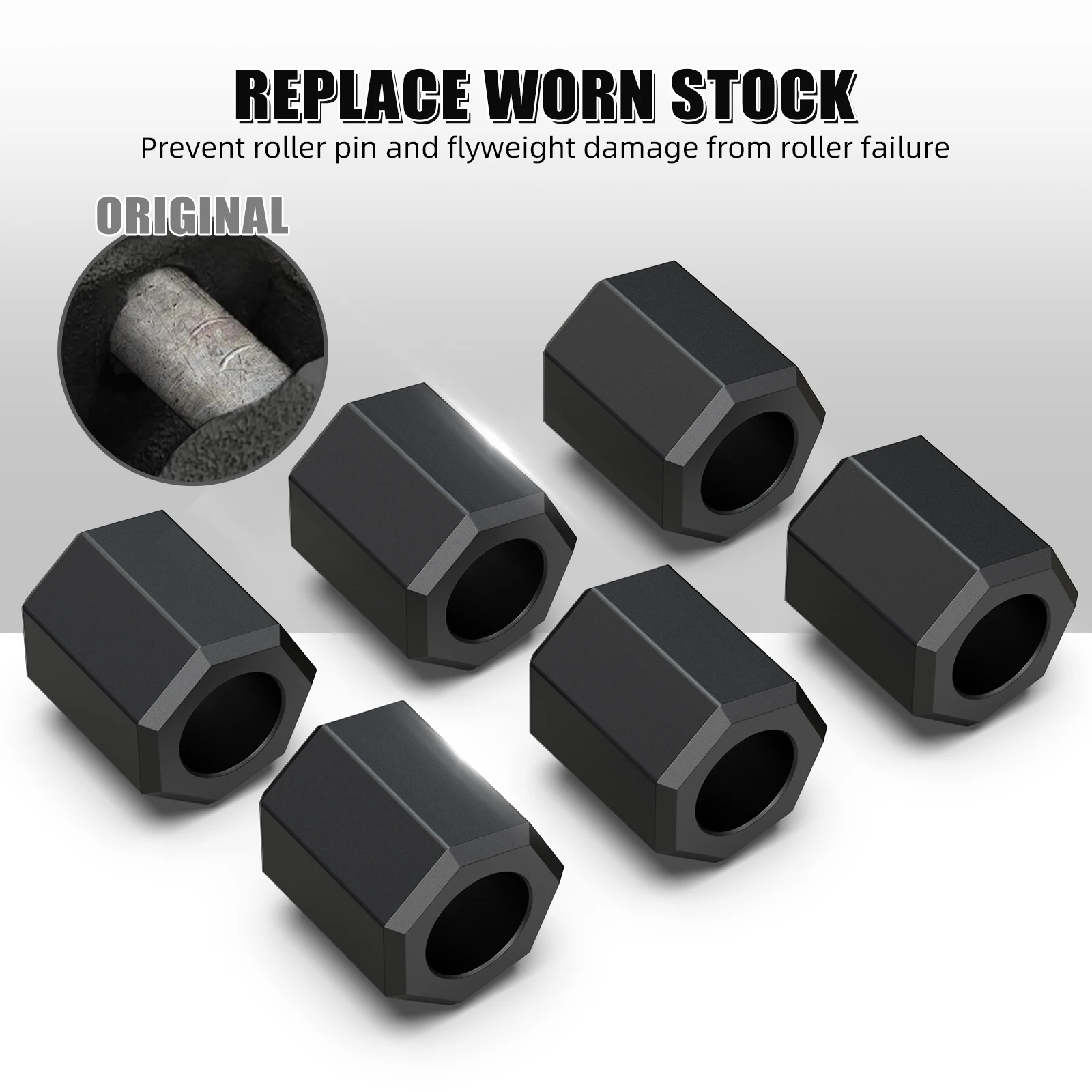 NICECNC for Can Am Maverick X3 2017-2021 6PCS UTV Clutch Thrust Roller Set for Can-Am Maverick Trail 1000 2019-2023 Commander