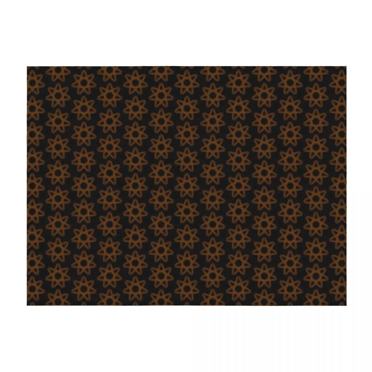 

Elven Star Pentagram Septagram Heptagram Pattern Design Fairy Star Faery Star Throw Blanket Decorative Sofa Blankets