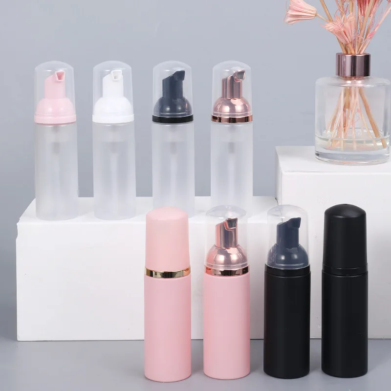 1PC Empty Foam Pump Bottle Mini Travel Foaming Soap Dispenser for Hand Soap, Lash Cleanser, Shampoo Refillable Bottles