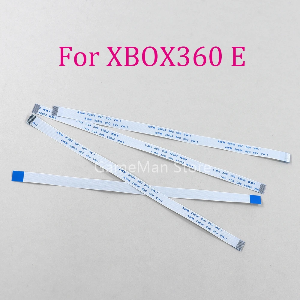 

100pcs/lot Replacement Power Switch Ribbon Cable for XBOX 360 E Power On/Off Flex Cable For Xbox360 E