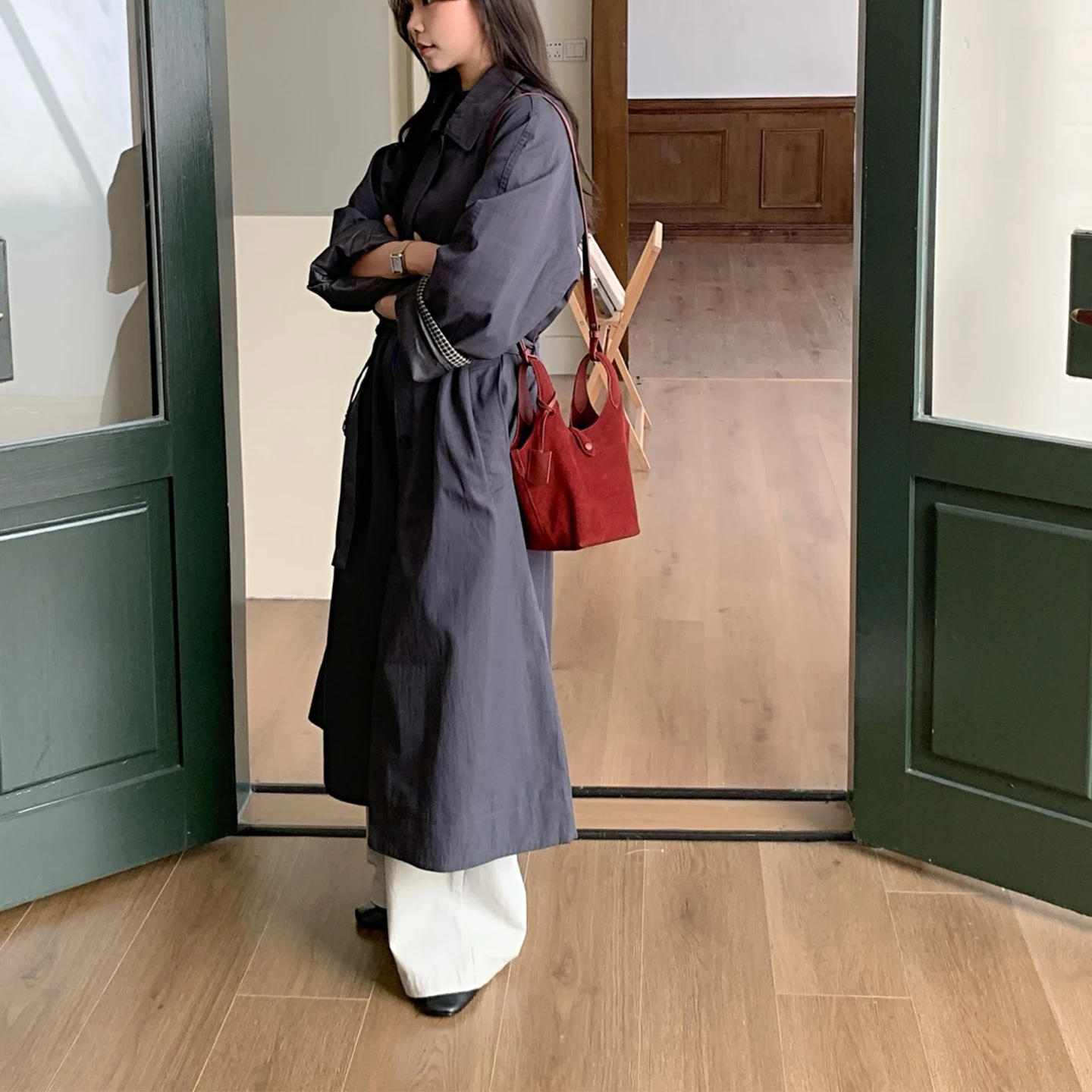 مناسبة متعددة الاستخدامات تستخدم مثالية لأي مناسبة، ينقل حقيبة اليد هذه بدون خياطة من خلال الليل مع راحة. لين جلد طبيعي #4