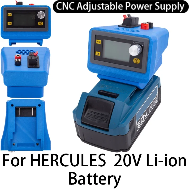 

CNC adjustable DC regulated power supply for HERCULES 20V Li-ion battery Adapter Buck-boost controllable power supply