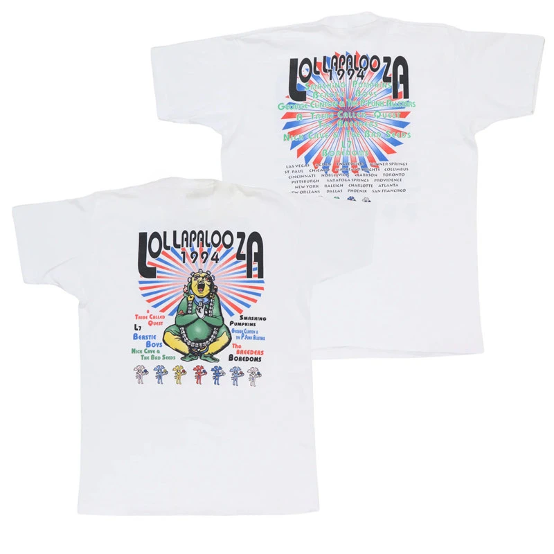 1996 Smashing Pumpkins Rock Casual T-Shirt Men's and Women's Luxury Band Brand Top 2026
