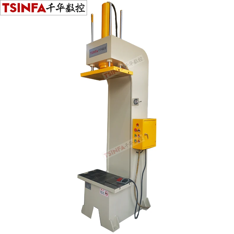 TPS-30C Series 30 Ton 50 Ton Custom Made C Frame Single Column Hydraulic Press Machine Made in China CE Standard