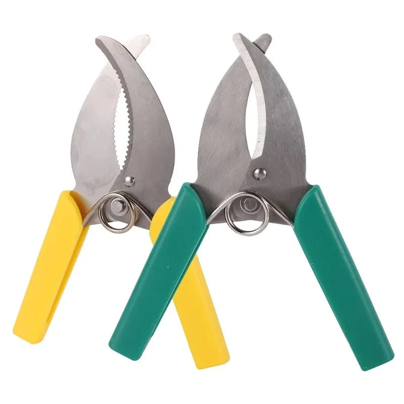 Tijeras para cortar y pelar anillos de árboles frutales, tijeras de corte de corteza de ramas de árboles de jardinería de acero inoxidable, herramientas de jardinería