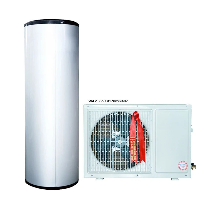 

1P Air Energy Heat Pump Water Heater 8KW Heating Capacity Electric Stainless Steel for Home Group Community Office Building