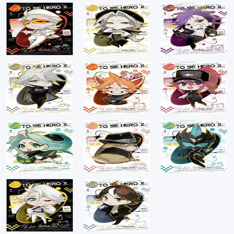 Genuino Be HERO X Card TBHX 2 Serie Carte da collezione SEC KSP HSP UR DR TR QR Edition A Hero Animation Cartoon Toys Regali