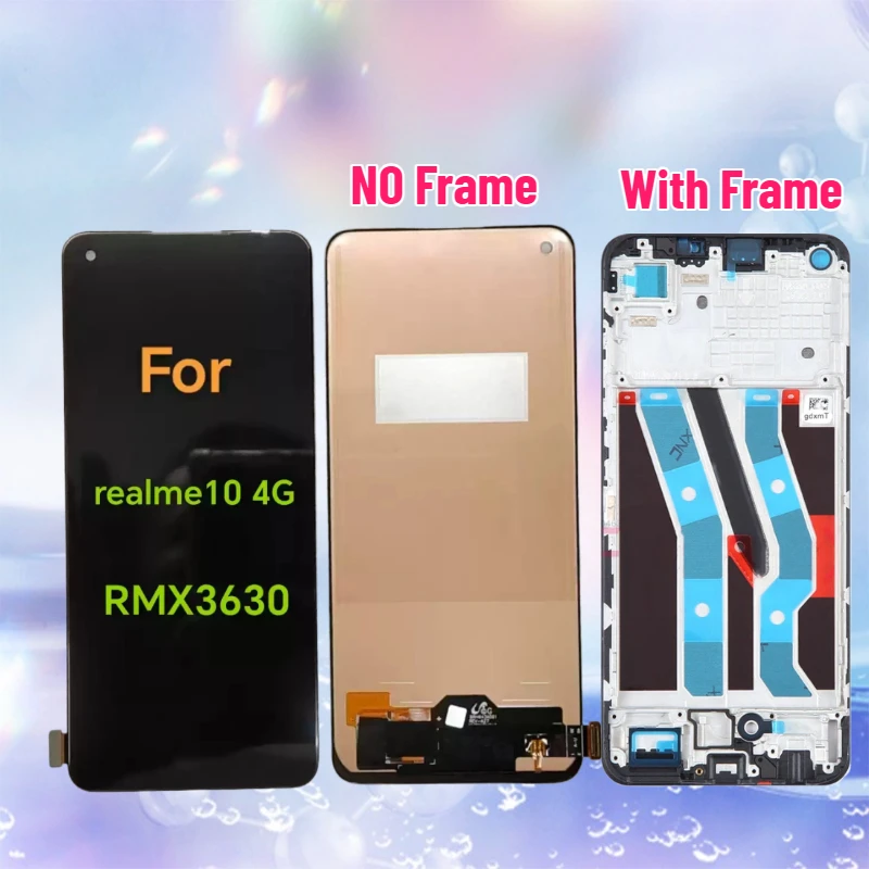 

6.4" TFT / OLED For Realme 10 RMX3630 LCD Display Touch Screen For Oppo Realme 10 4G SCreen Replacement