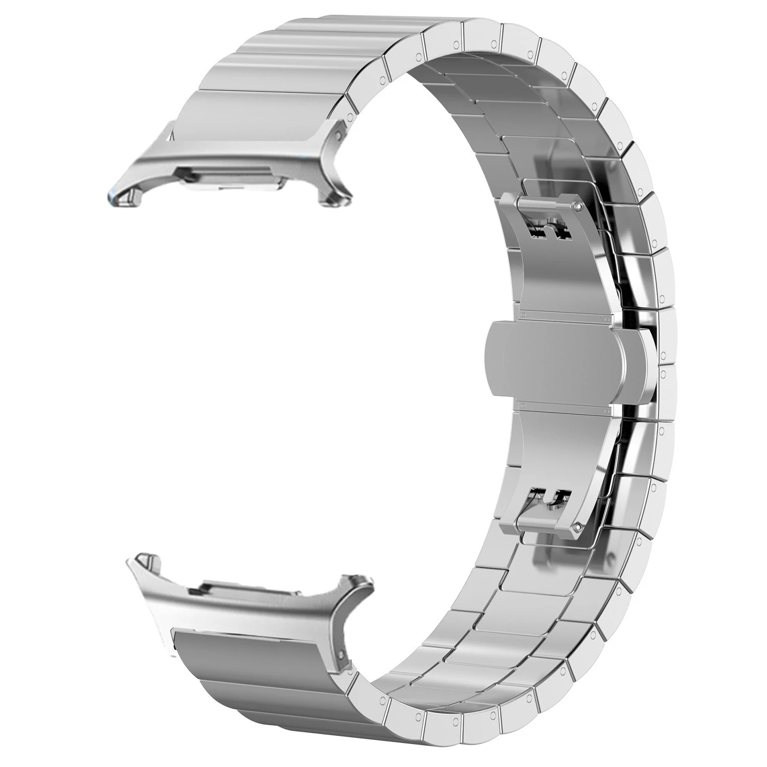 Luxuriöses Metallarmband für Samsung Galaxy Watch 9 8 40 44 mm, Ersatzarmband aus Edelstahl für Galaxy Watch 8 Classic 46 mm – Detail 2