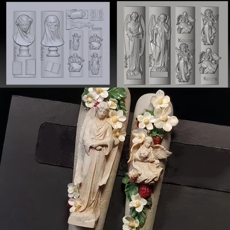 A 3D Nail Art With …