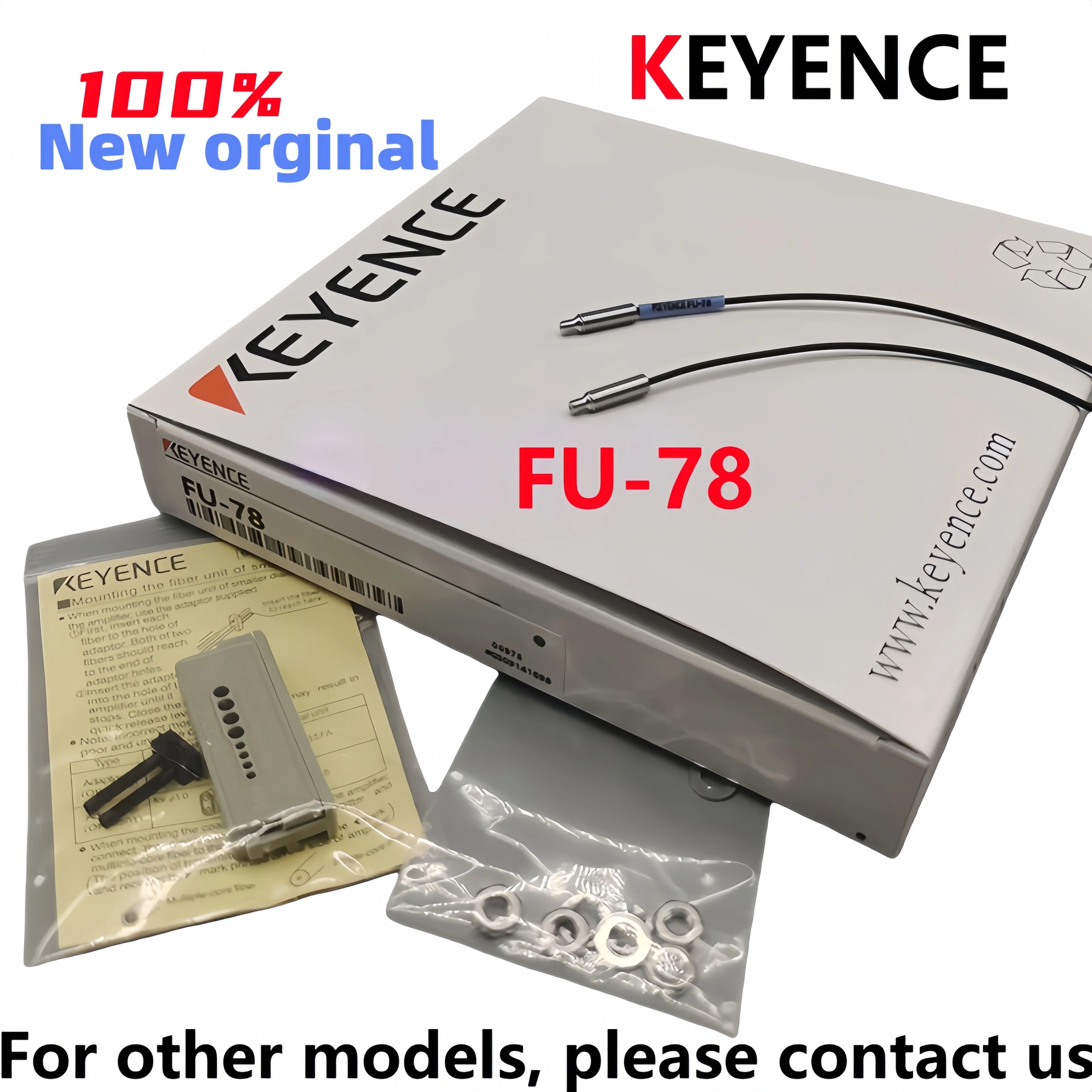 Brand new Original FU-78 KEYENCE point-to-point fiber-optic sensor