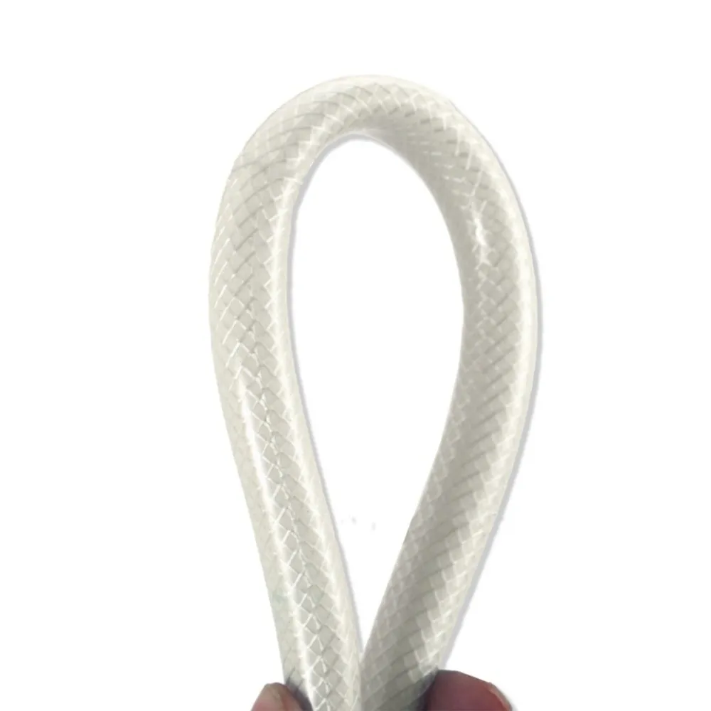 White High Pressure Flexible Hose 30-200cm Spiral Bathroom Water Inlet Hose Plastic Wrapped Garden Water Pipe Water Heater