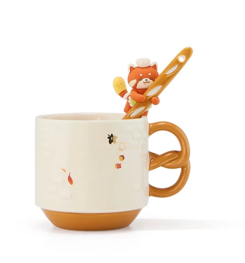 وصول جديد 2025 Bear Desert House Collection زجاجة مياه من الفولاذ المقاوم للصدأ، كوب سيراميك #4