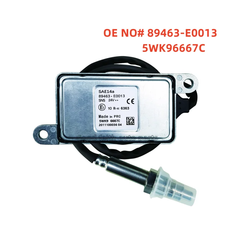 

24V Nitrogen Nox Oxide Sensor 5WK96667C 5WK9 6667C For Hino Truck 89463E0013 89463-E0013 89463 E0013