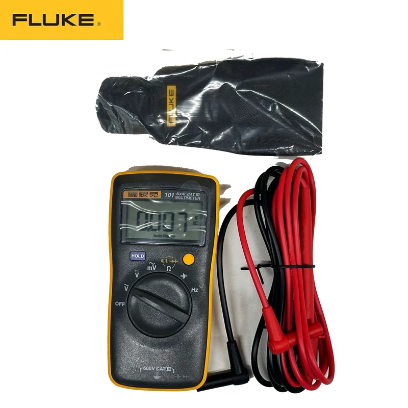 FLUKE 101/101Kit/107/106 Digital Automatic Multimeter Professional AC/DC Auto Range Digital Tester Voltage Current Multimeter