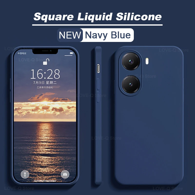 Poco X7 X8 Pro Max Hülle Flüssigsilikon Stoßfeste Handyhülle für Xiaomi Poco X7 X8 Pro X 7 Pro X7Pro Pocox7 Pro Weiche TPU-Abdeckung