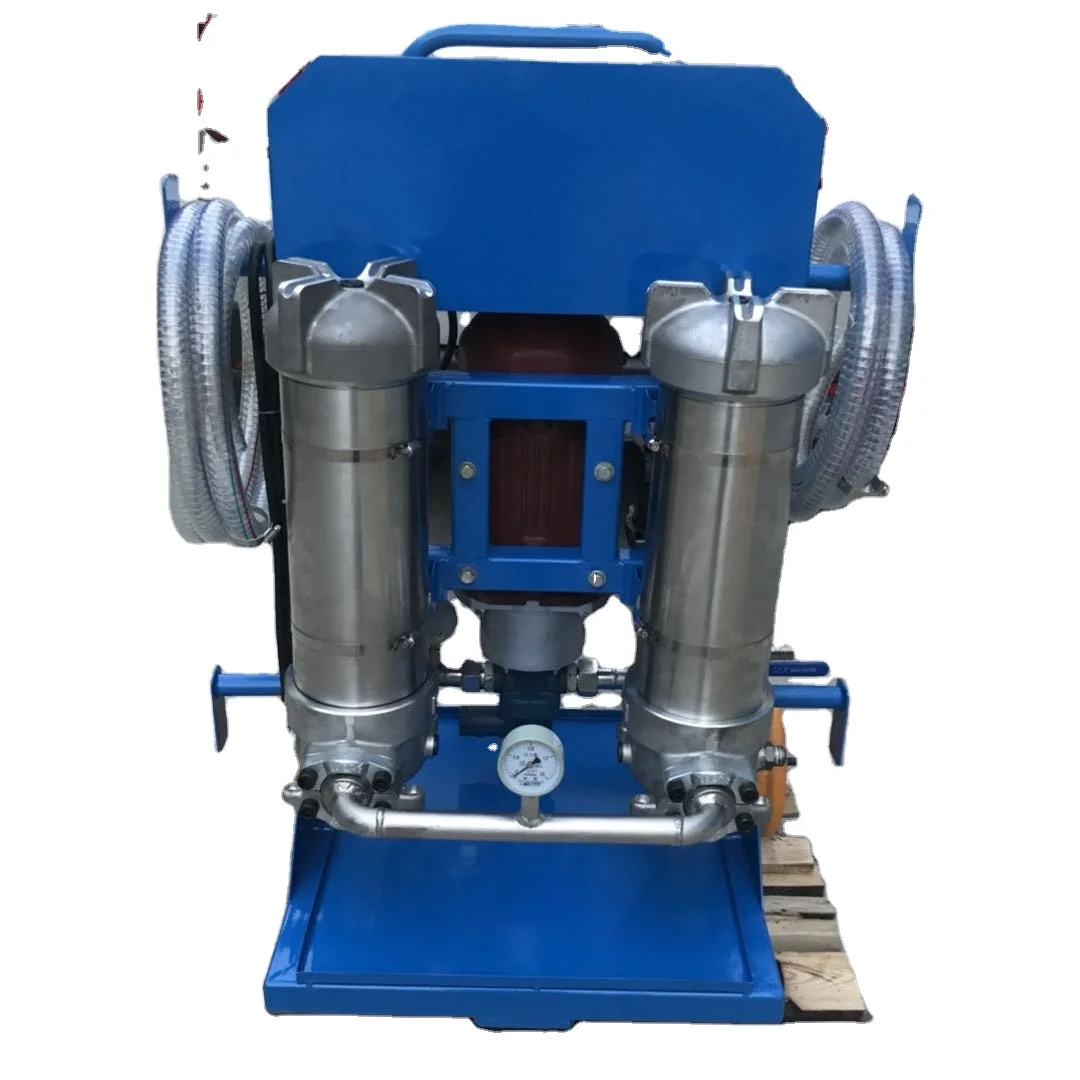 Oil Lubricant Recycle Machine /equipment Lube Oil Purifier LYJ Oil Purification Removing Impurities Motor Pump 100micron 30l/min