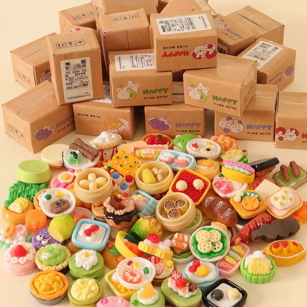 New Creative Surprise Blind Bag 4 Styles Student Gift Children's Prize Bag Food Bottles Miniature Dollhouse Decorations