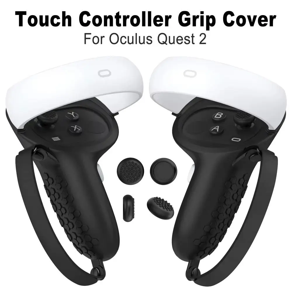 2025 Silicone VR Touch Controller Collision Avoidance Intelligence Skin Handle Grip Non-Slip VR Accessories