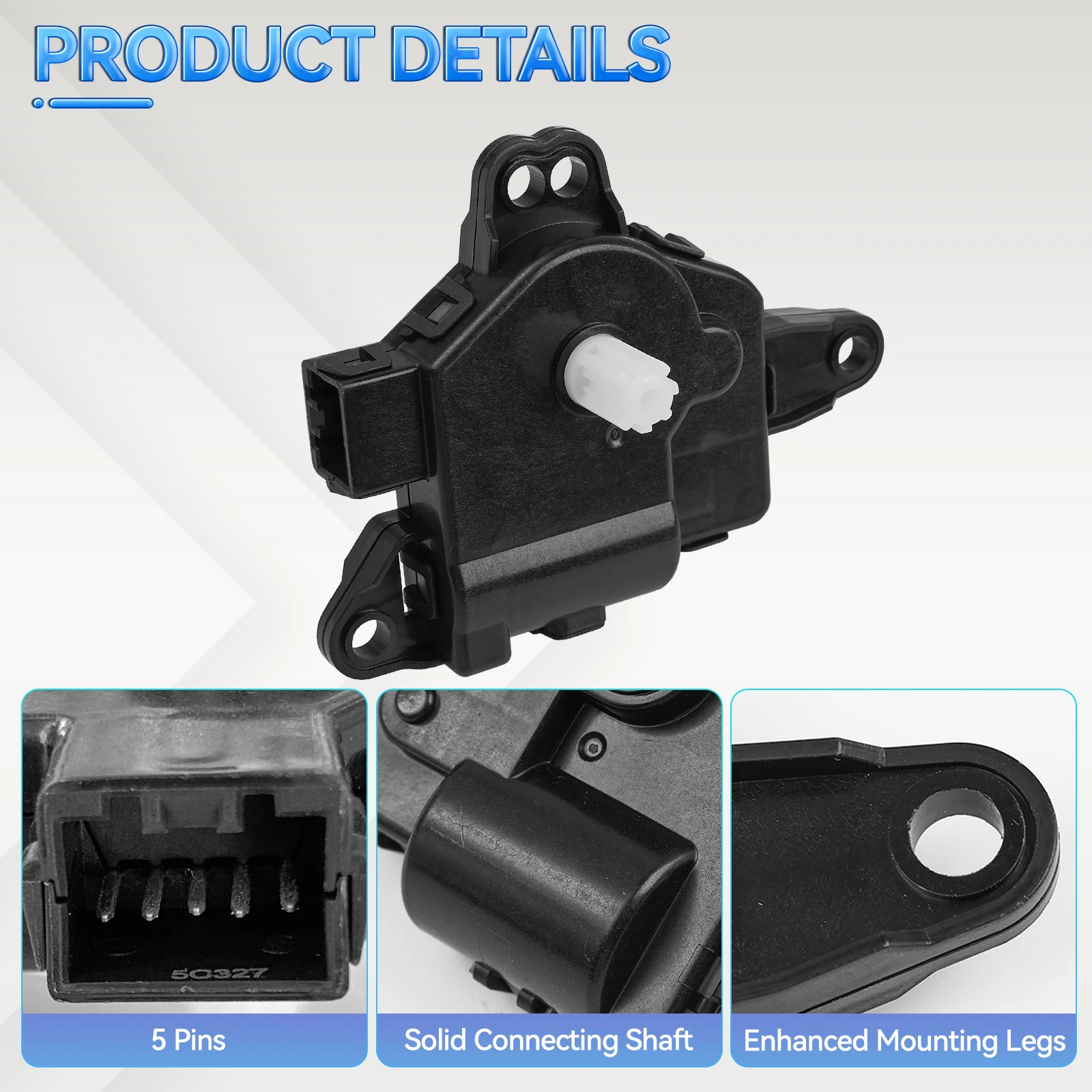Car Heater Temperature AC Blend Door Motor HVAC Actuator For Ford Ranger PX Mazda BT-50 BT50 2011-2025 UC9P61A60 AB3919E616BA