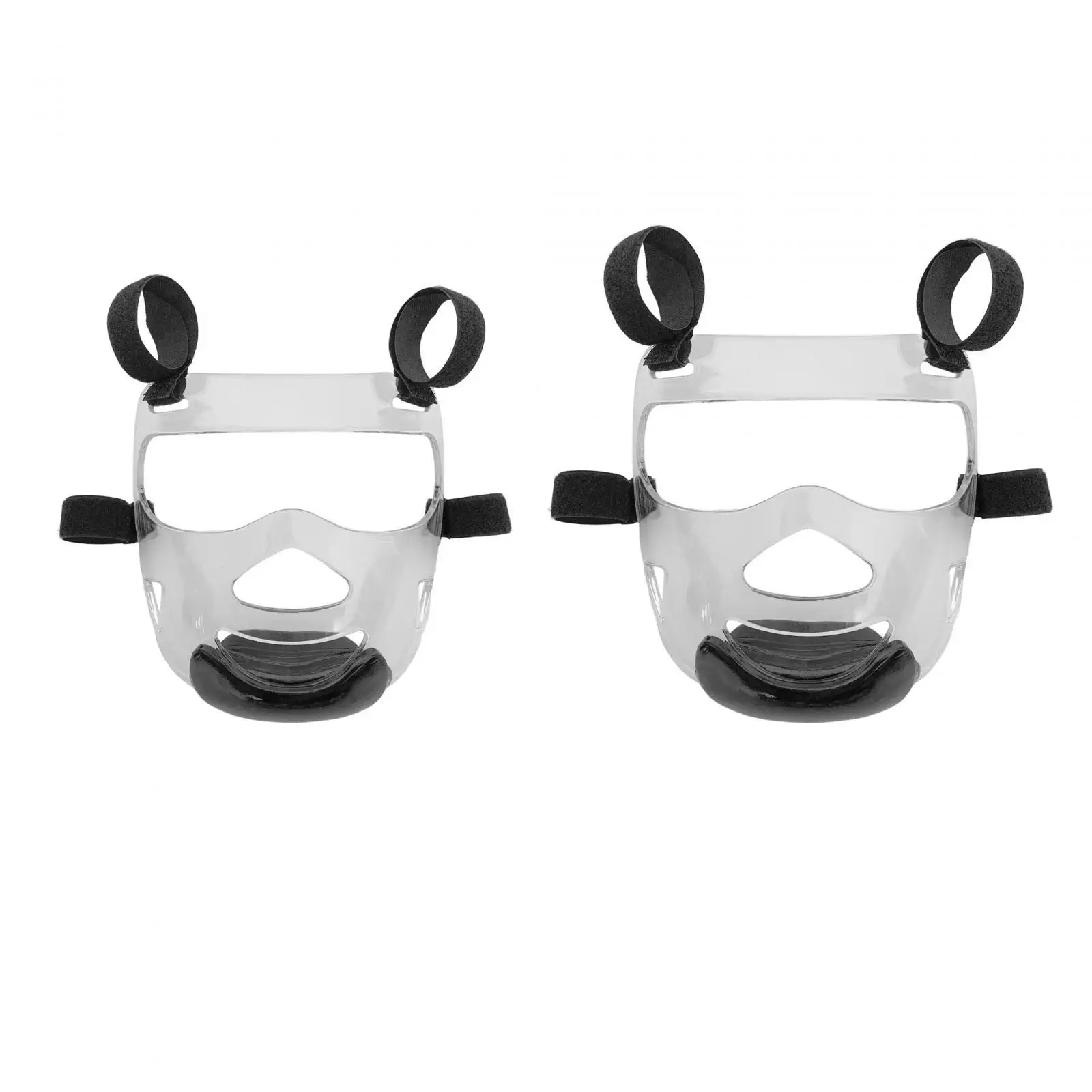 Taekwondo Boxing Training Headgear Adjustable PU Face Shield Guard Full Protection Cover for Kids Martial Arts - view 5