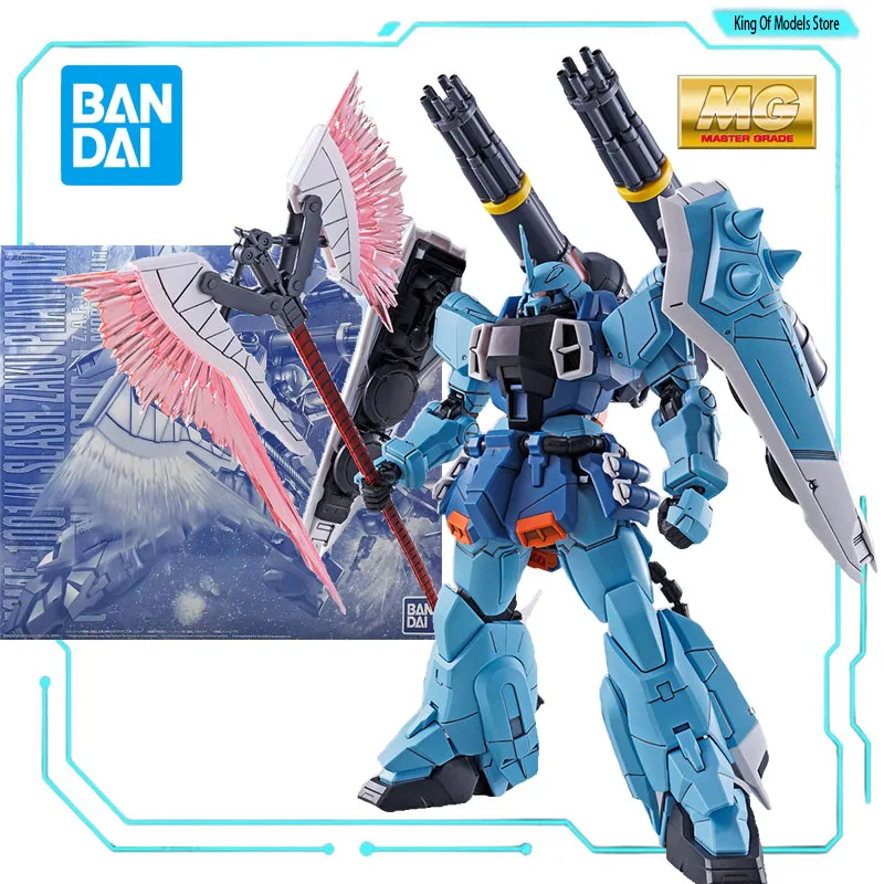 Bandai Original MODEL KIT GUNDAM MG 1/100 BLAZE SLASH ZAKU PHANTOM Anime Action Figure  Assembly Model Toys Gifts for Boys