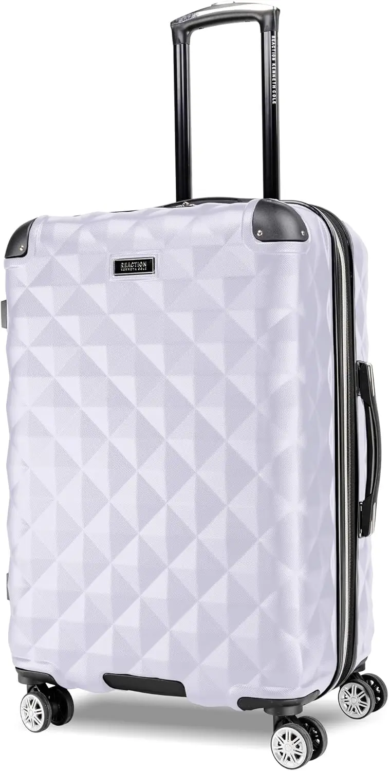 

Lightweight Hardside Expandable 8-Wheel Spinner Travel Luggage, Lavender, 24-Inch Checked Suitcase for Easy Packing