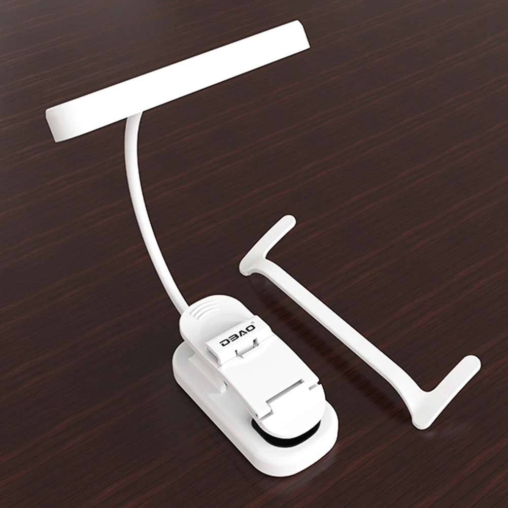 

Перезаряжаемая светодиодная лампа-прищепка для пюпитра, фортепиано, для чтения книг