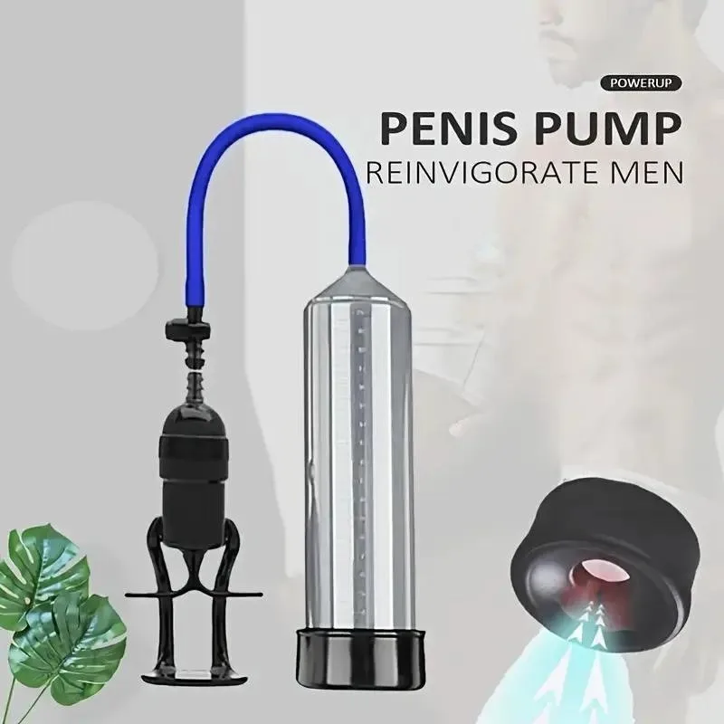 Penis Vacuum Pump Male Penile Erection Penis Enlargement Trainer Genital Stimulation Masturbation Extender Adult Sex Toys 18+