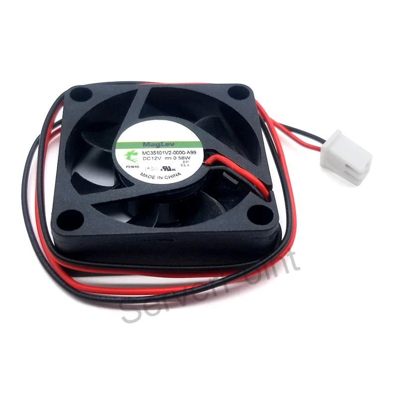 

Original authentic For MC35101V2-0000-A99 DC12V 0.58W 3510 35*35*10mm 2 lines ultra quiet fan