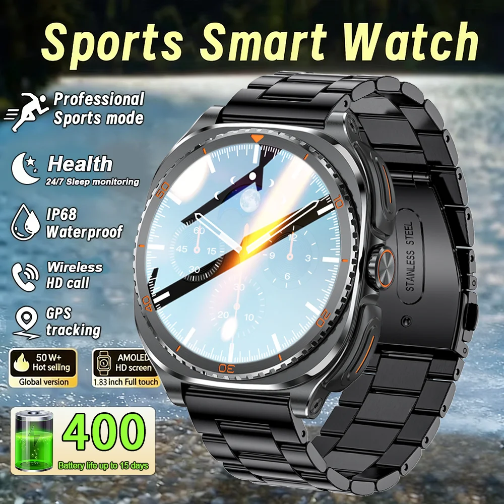 

NEW 2-In-1 TWS Headset Smartwatch 1.53" Women Men Sport Fitness Bluetooth call motion Tracker Watches Earphone Music Smartwatch