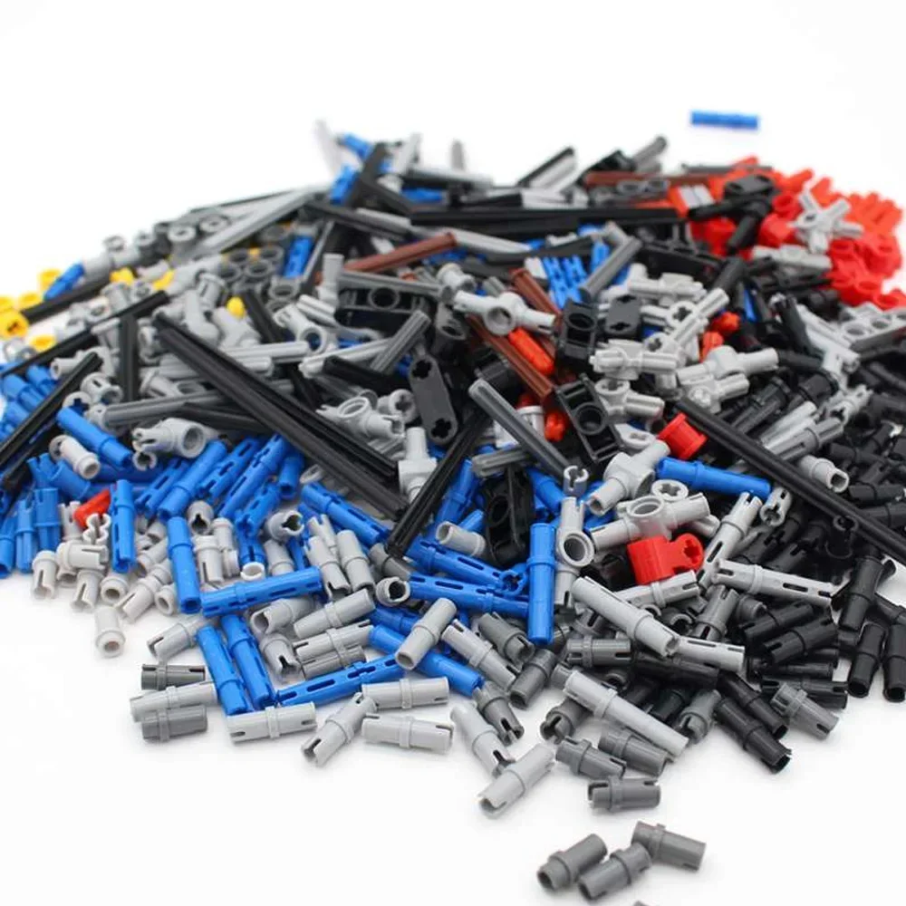 MOC Technical Parts Set Suspension Steering Gearbox Differential Gear Pin Liftarm Bricks Axle Connector Panel Building Blocks