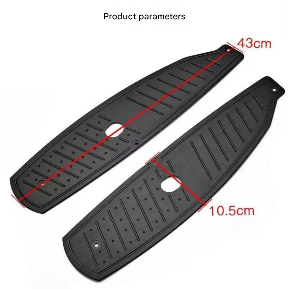 For Peugeot Speedfight SF3 / SF4, install the accessory foot pedal, aluminum floor plate, anti-slip foot mat and foot pedal. view 4