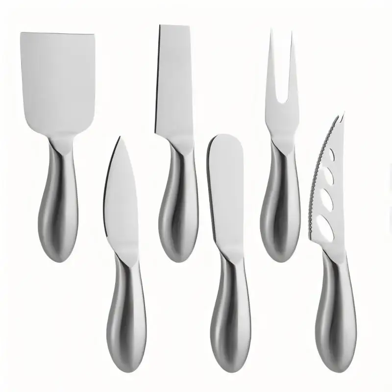 Stainless Steel Butter Cutter Cheese Jam Spreaders Wipe Cream Cutter Utensil Multifunction Butter BreadKnife Kitchen Gadget image 2