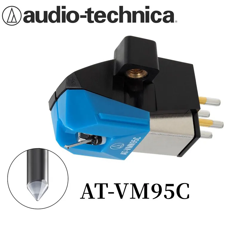 Audio-Technica Cartridge AT95E AT-VM95C AT-VM95E AT-3600L AT3600L Vinyl Record Player MM Cartridge Diamond Stylus LP60 310BT