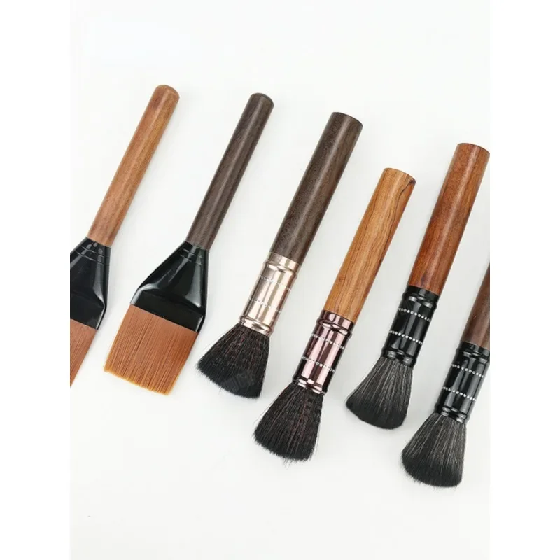 

Coffee Cleaning Brush Bean Grinder Brush Coffee Powder Cleaning Wooden Handle Bar Accessories