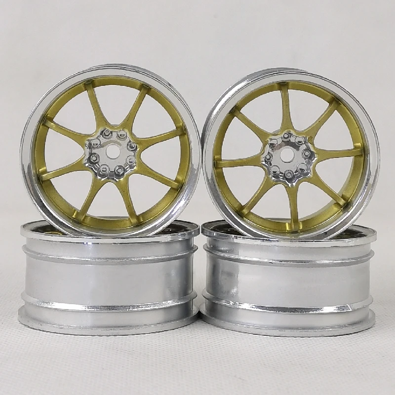 

4pcs 3/6/9mm Offset RC Car 1/10 Scale Plastic Wheels Rims Drift On Road Touring Racing Model Hobby