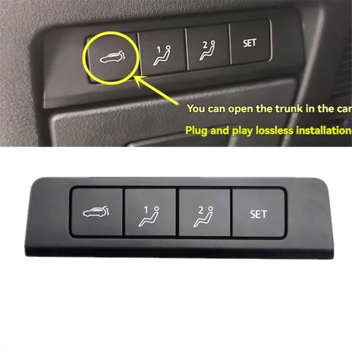 Imagen 2 del producto A42R-botón de interruptor de maletero de asiento interior de coche DHB6-66-180 para Mazda 3 Axela CX-30 2020-2021 CX-50 interruptor de liberación de bloqueo de puerta trasera