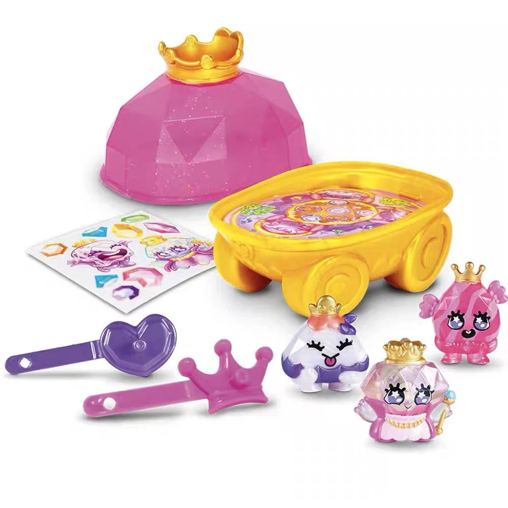 Pinky Promise Gemmy Friends Blind Box Toys Lovely Girl DIY Gemstone Hairpin Ring Bracelet Necklace Model Collect Ornaments Gifts view 2