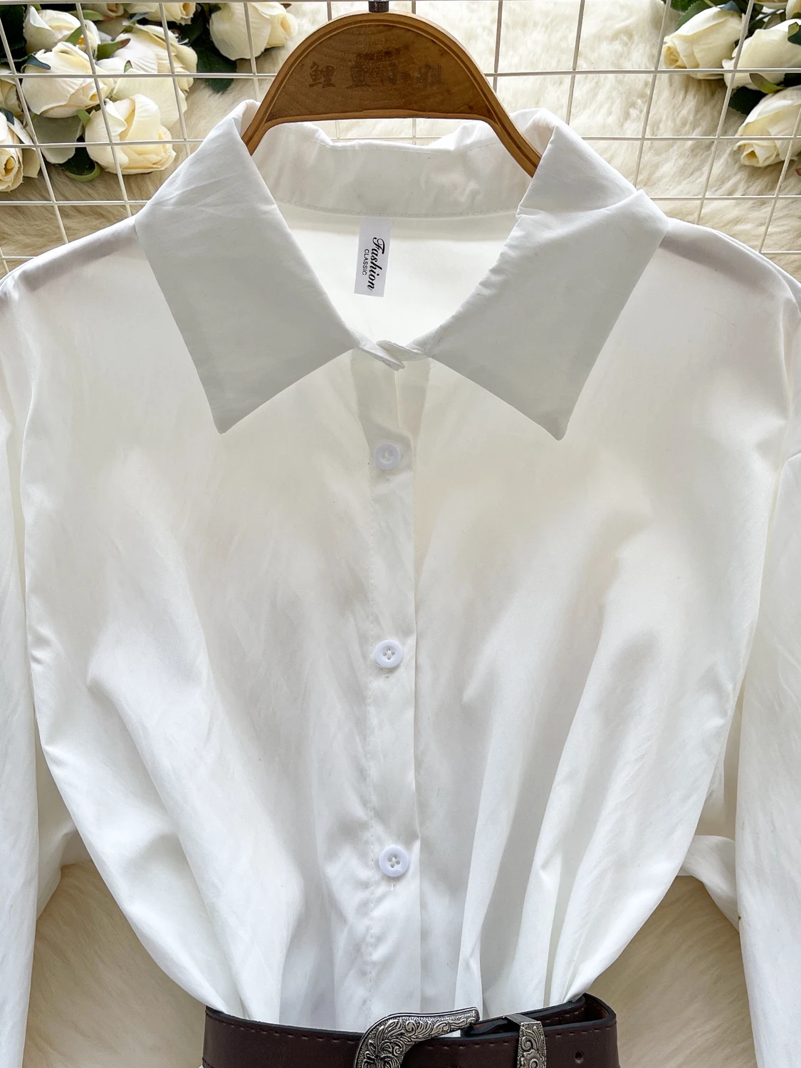 韓国風カジュアルレーススプライスベルト付きロングスカート、女性用ルーズフィット包帯ウエストスカート、ファッショナブルで通気性のある