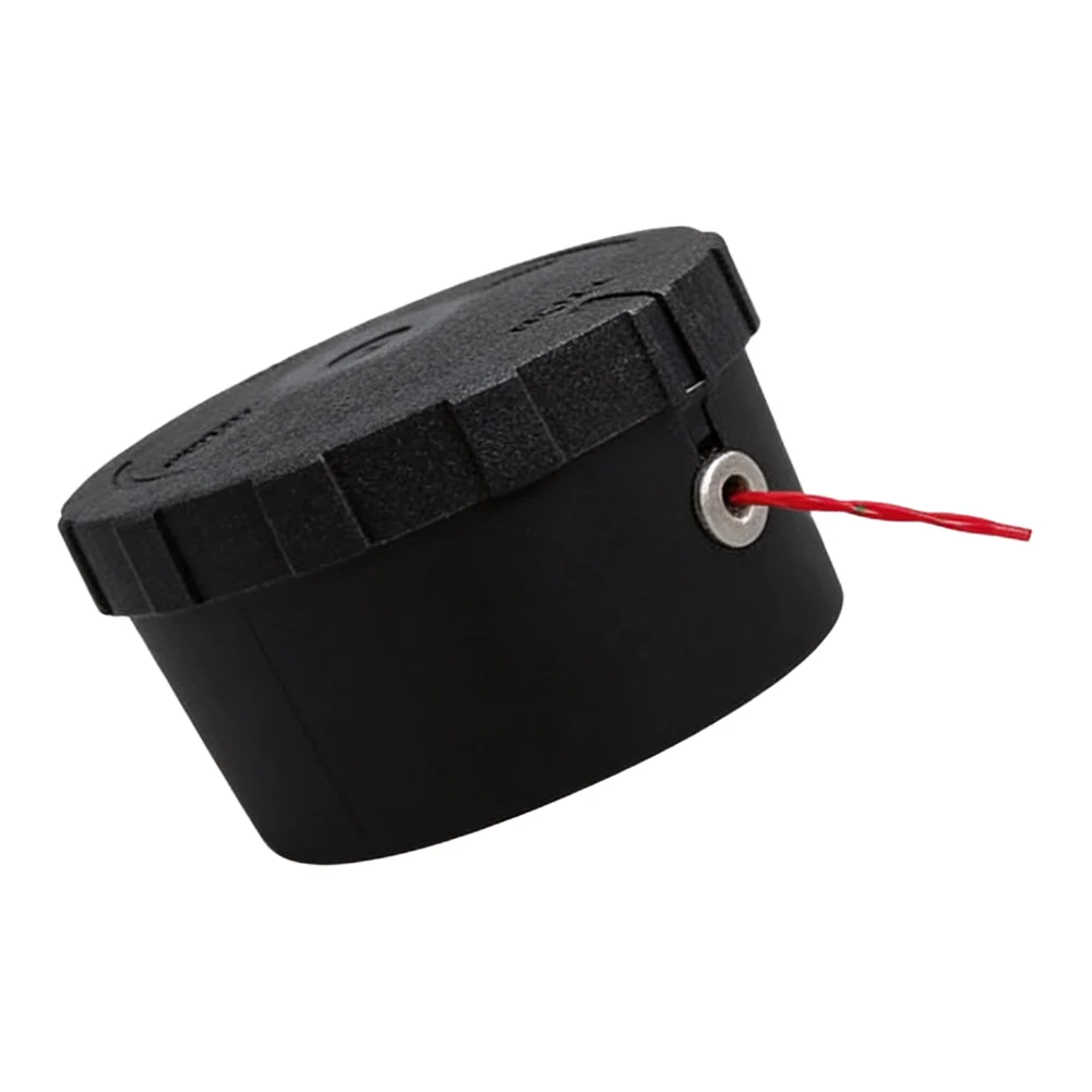 Efficient Cutting Performance Grass Trimmer Head Black String Trimmer Head Easy Installation Robust Construction