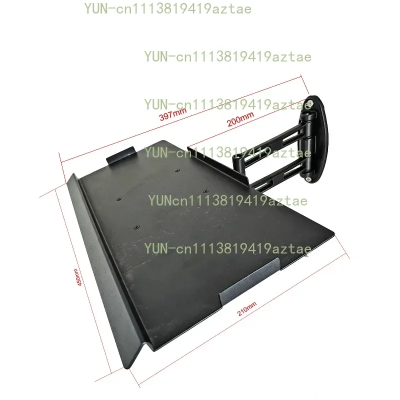 monitor keyboard bracket keyboard mouse bracket keyboard integrated mouse holder tray rotating telescopic hanger