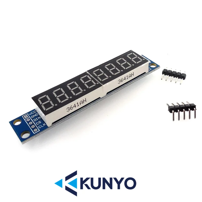 MAX7219 nixie display module Control module can be cascaded finished products