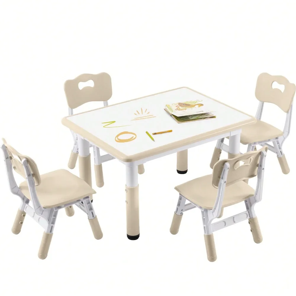 

Kids' Tables And Chairs Escritorio Para NiñosStudy Table And Chairs Set, Height Adjustable Toddler Table And Chair Set For Kids