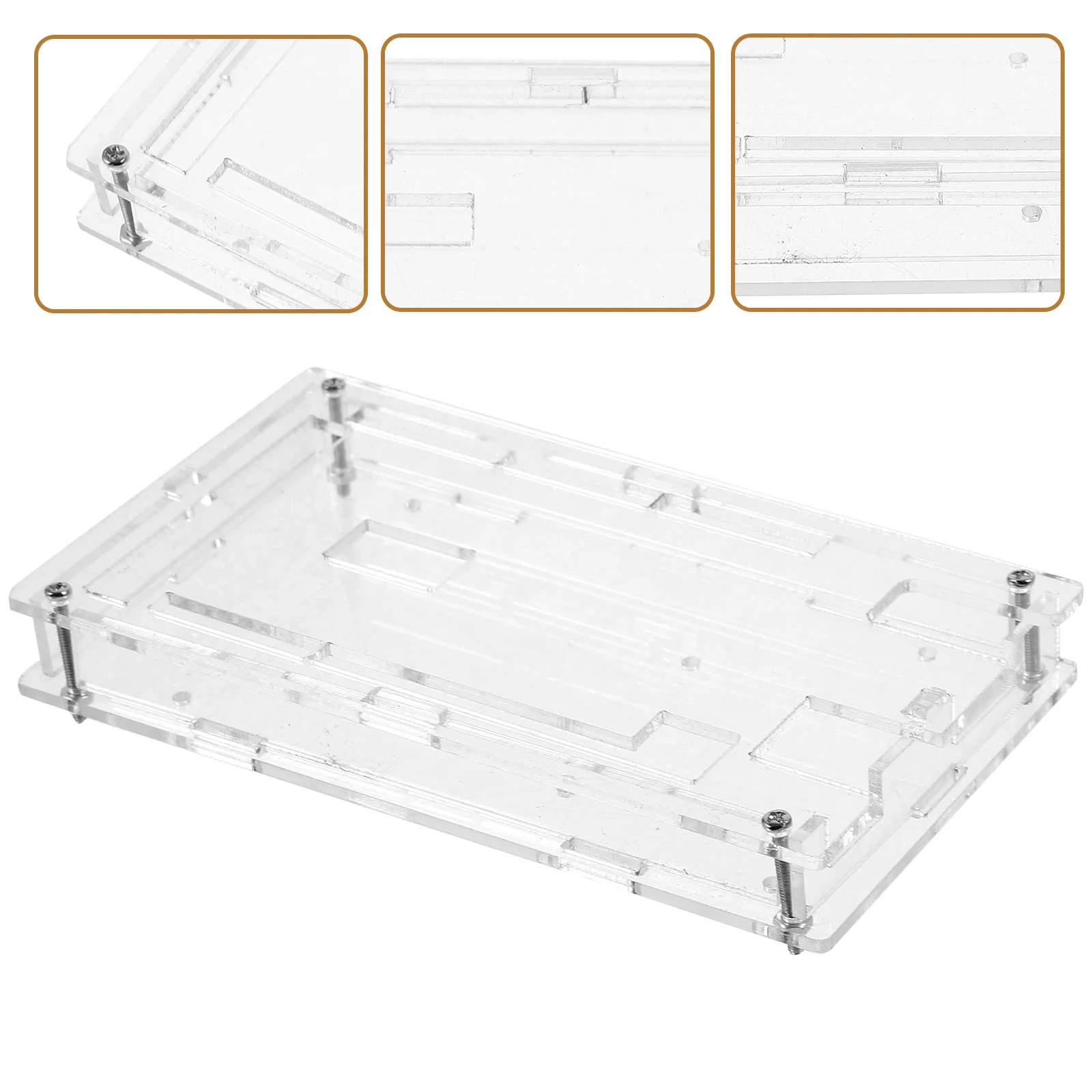 

Development Board Shell Acrylic Enclosure Protective Case For Development Board Fixing Frame Heat Dissipation Compatible With 3D