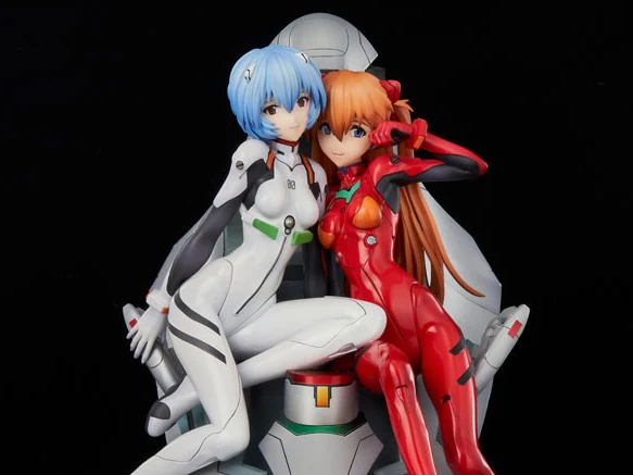 Resin Figure Kit Ayanami Rei Asuka Cockpit twinmore Object エヴァンゲリオン レイ＆アスカ Unpainted Garage Resin Kit Model GK