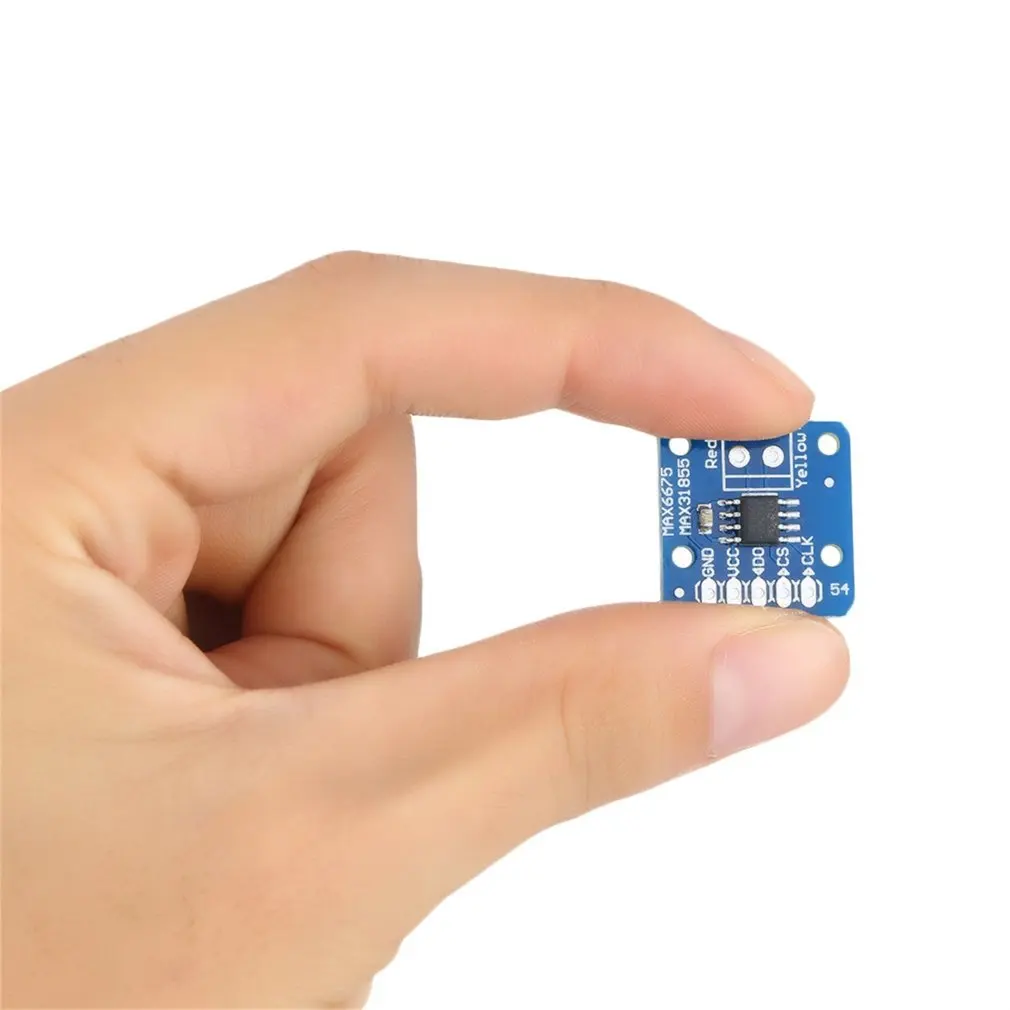 Max31855 K Type Thermokoppel Breakout Board Leesbare Temperatuur Sensor Module Voor Arduino -200 ℃ Tot + 1350 ℃ Uit L