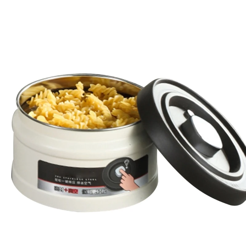 Practical Vacuum Seal Container Storage Jar with Vacuum Seal Lid Dropshipping